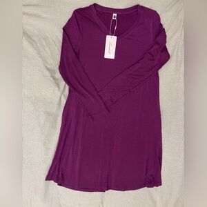 Purple Long Sleeve Dress, Daphne Halloween costume